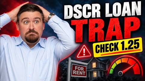 Rental property calculation showing a debt service coverage ratio for a DSCR loan